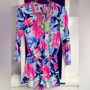 Lily Pulitzer Arielle Romper XS NWT